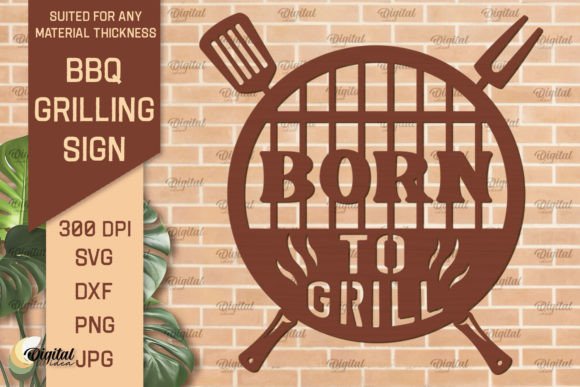 Download BBQ Grilling Sign SVG Laser Cut Files - Cut files Collection