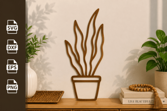 Download Plant Pot Tree Laser Cut Files Svg - Cut files Collection