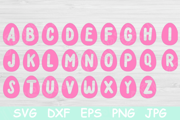 Download Easter Egg Svg Font Cut Files for Cricut - Cut files Collection