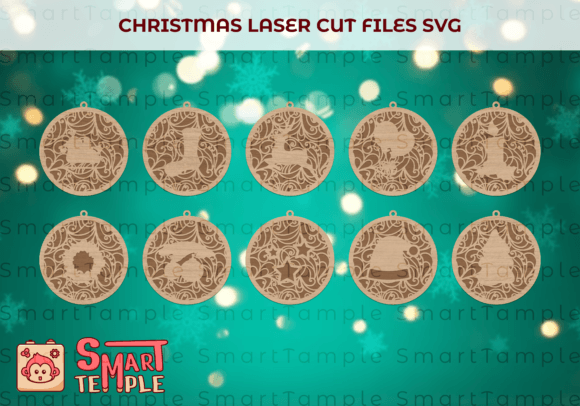 Download Christmas Cut Files Svg,Glowforge Cricut - Cut files Collection