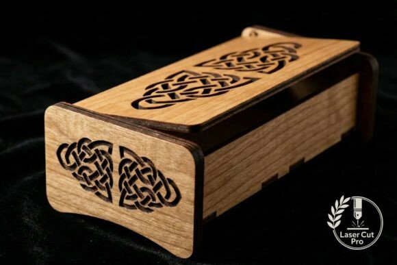 Download Celtic Knot Box Laser Cut Files SVG - Cut files Collection