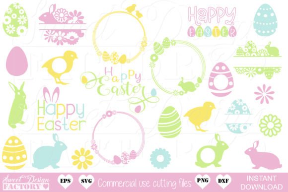 Download Easter Cut Files BUNDLE - Cut files Collection