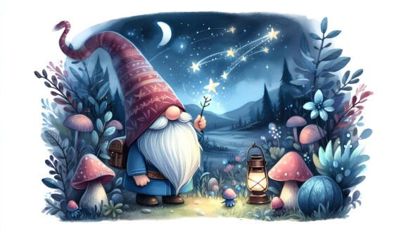 Download Cute Gnome Illustration - Cute gnome illustration Collection