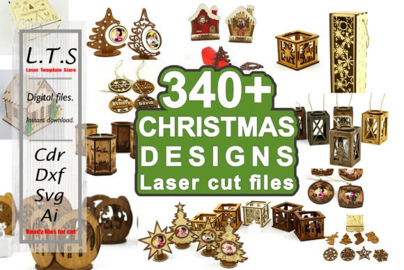 Download Christmas Laser Cut Files SVG - Cut files Collection
